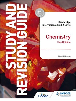 cover image of Cambridge International AS/A Level Chemistry Study and Revision Guide